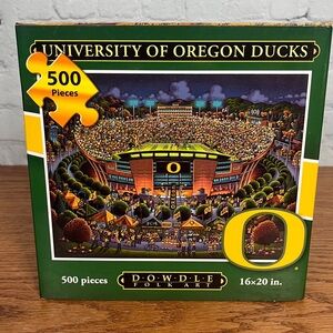 Eric Dowdle Puzzle University of Oregon 500 Pieces EUC 16x20”